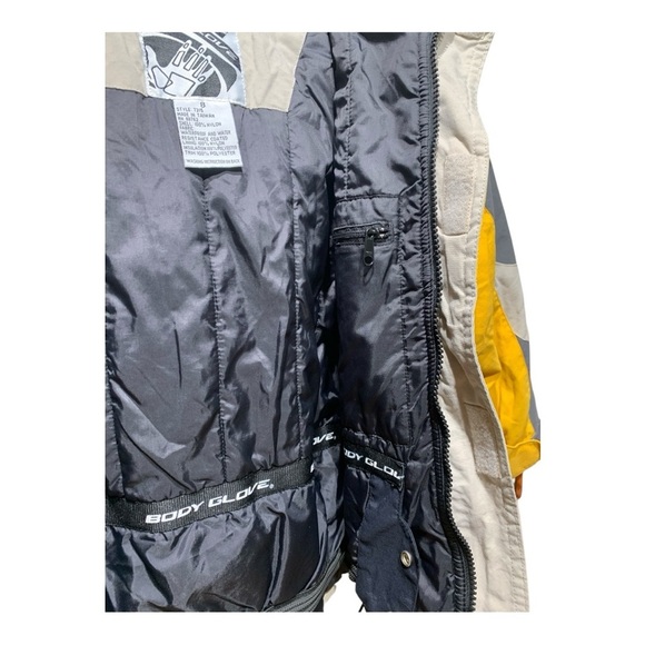 Kids Body Glove Hooded Winter Ski-Snowboard Jacket Sz 8 - Picture 4 of 8